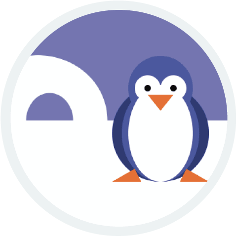 penguin: A project from Hour of Code last year, courtesy of Lydia.